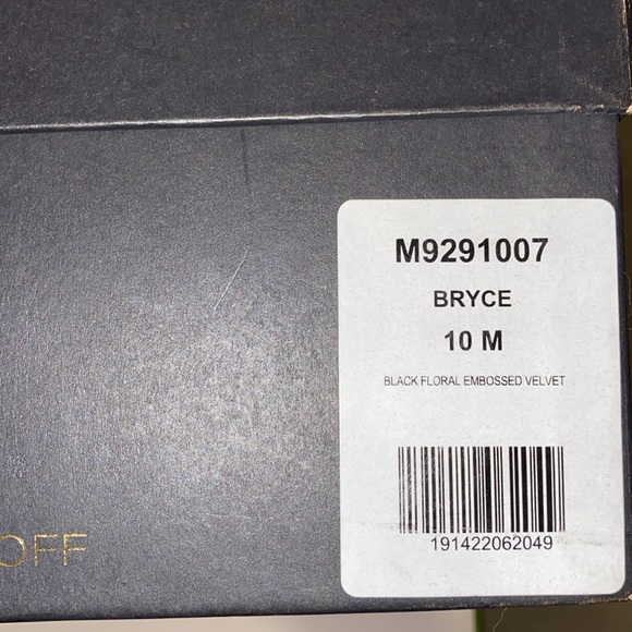 Rebecca Minkoff Bryce Black Floral Block Heel Ankle Bootie Boots New - Picture 13 of 13